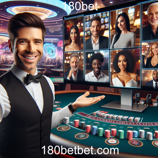 Experimente a Emoção do Cassino Ao Vivo no 180bet